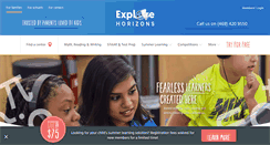 Desktop Screenshot of explore-horizons.com
